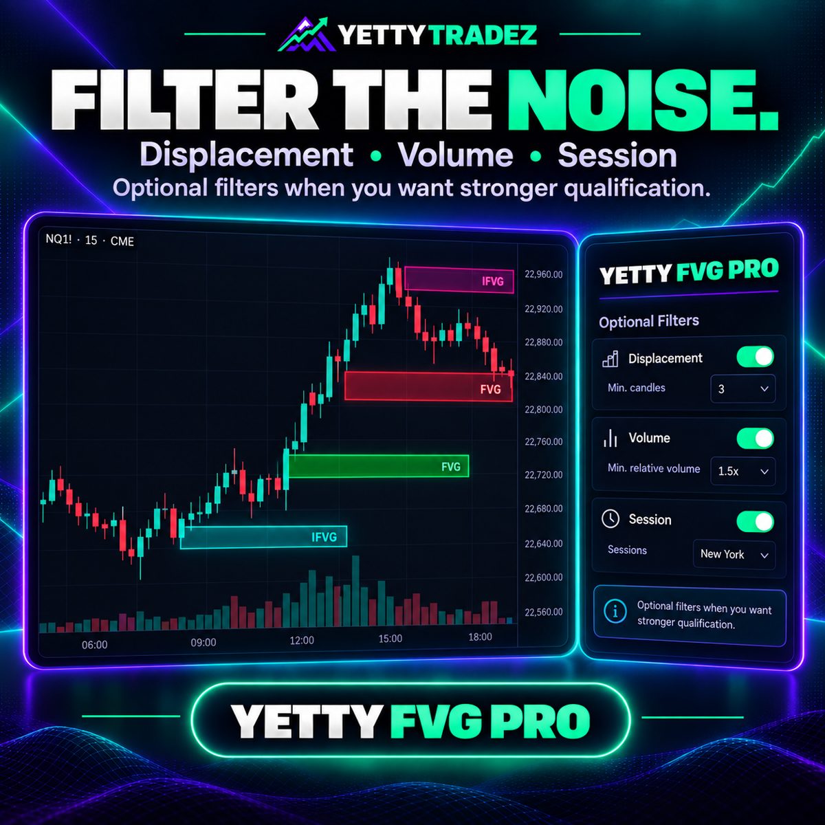 Filter the noise.